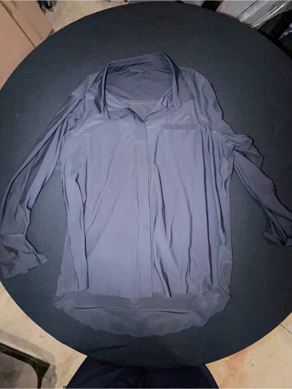 Athleta Women’s Long-Sleeve Dress Shirt in black